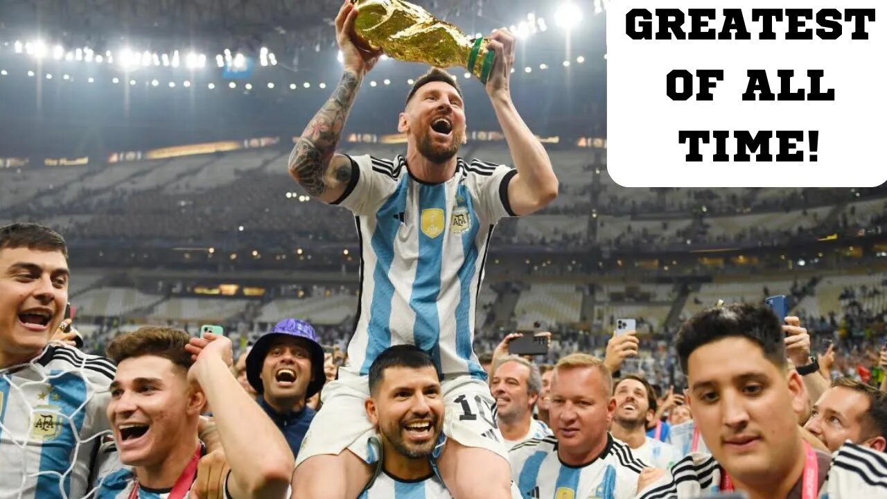 MESSI WINS the WORLD CUP! The GOAT!