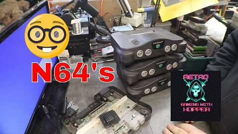 Let's Get A Nintendo N64 Ready To Sell / Going Through A Few N64's