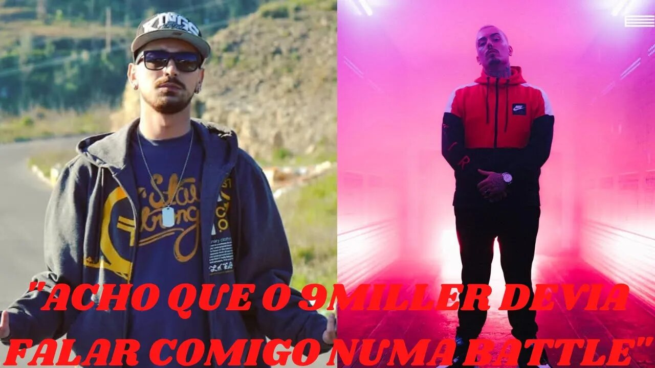 SaoOneArt "Acho que o 9Miller devia falar comigo numa battle"