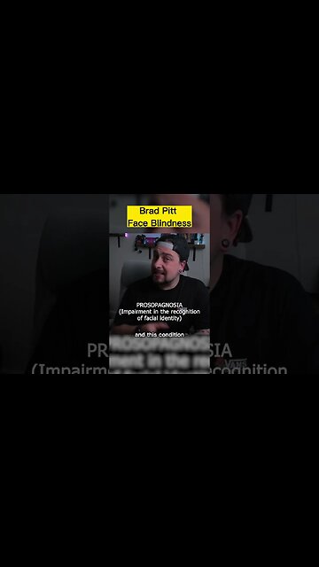 Brad Pitt Face Blindness @TheAspieWorld #autism #shorts #actuallyautistic