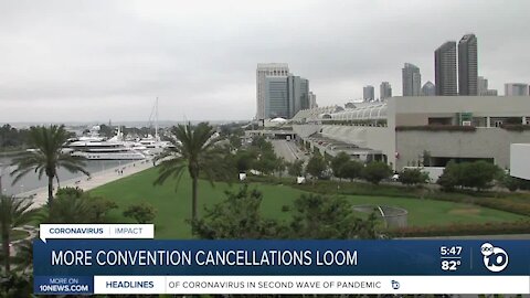 More convention cancelations loom as leaders call for reopening guidance