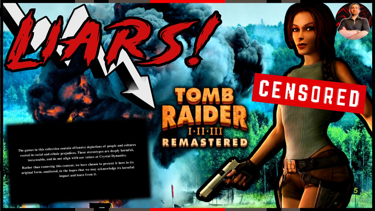 Tomb Raider Remastered Lied! Lara Croft Gets Censored After All!