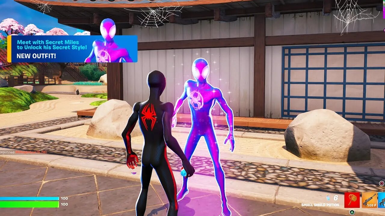 Secret SUPER LEVEL STYLES in MILES MORALES Update! (Fortnite)