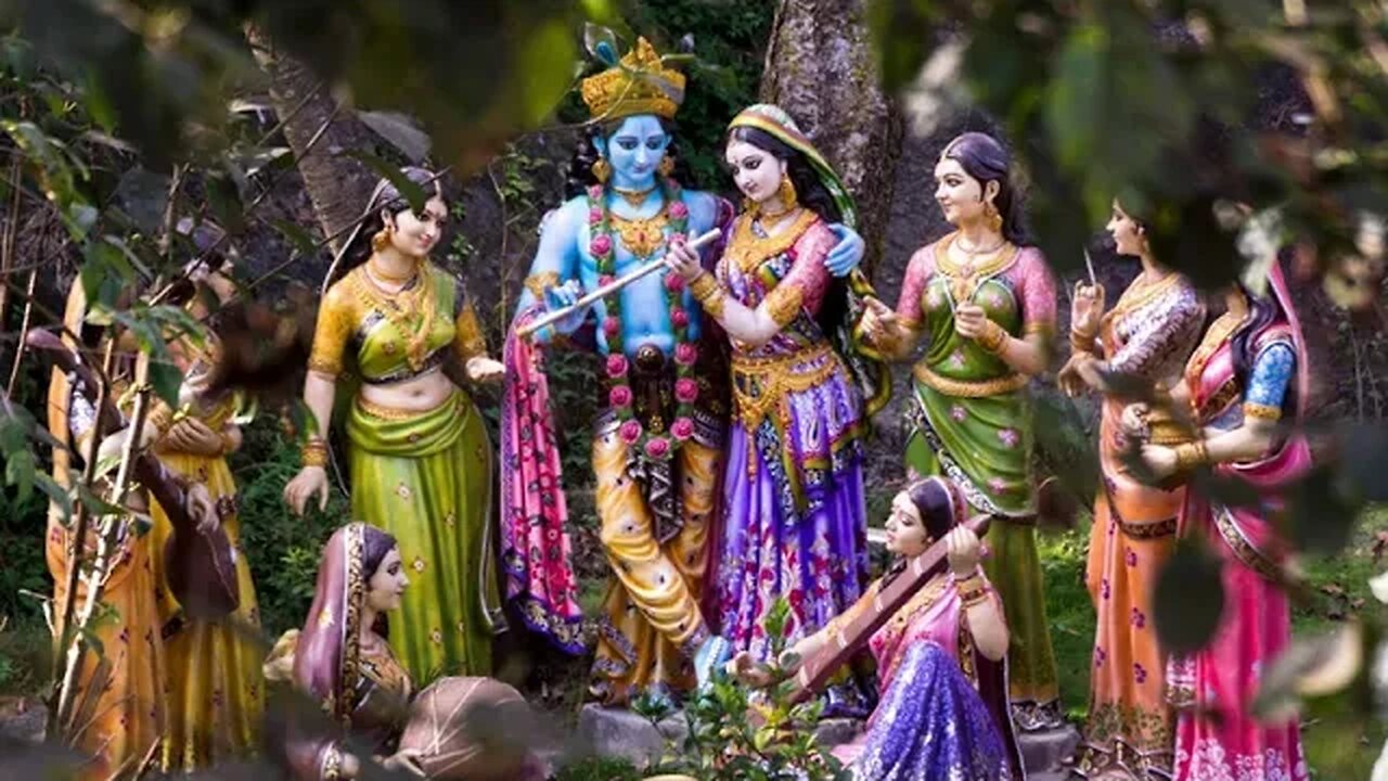 Melodic Bliss: Krishna's Flute Music for Relaxation and Yoga