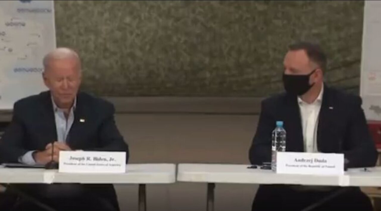 Biden Calls the Polish President an ‘Ambassador’ While Sitting Right Next to Him