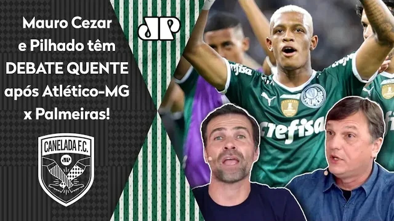 "É DE UMA PREPOTÊNCIA achar que..." DEBATE ESQUENTA entre Mauro Cezar e Pilhado pós Galo x Palmeiras