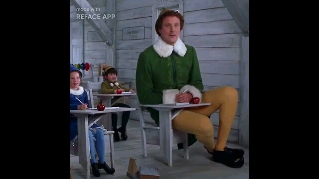 Ironmanduck in elf #deepfake #faceswap #shorts