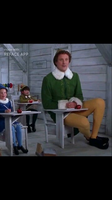 Ironmanduck in elf #deepfake #faceswap #shorts