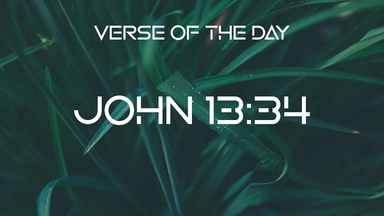 January 15, 2023 - John 13:34 // Verse of the Day