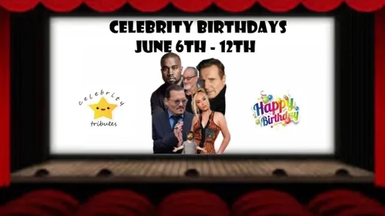 celebrity birthdays june 6th - 12th - johnny depp - kanye west - iggy azalea - michael f jox