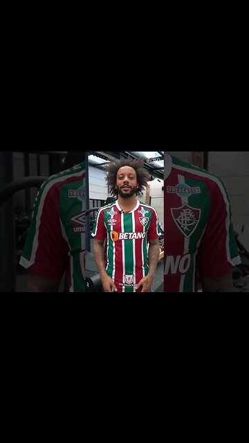 Marcelo mandando recado pra torcida tricolor