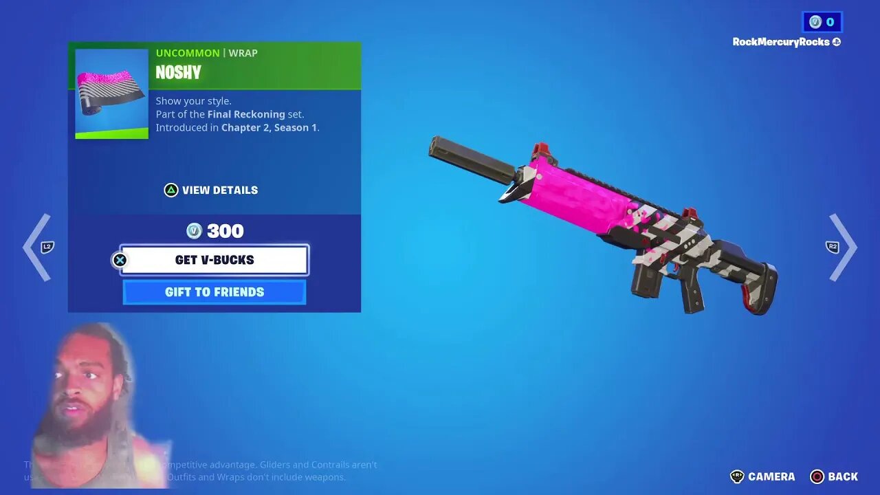 Fortnite with Rock Mercury