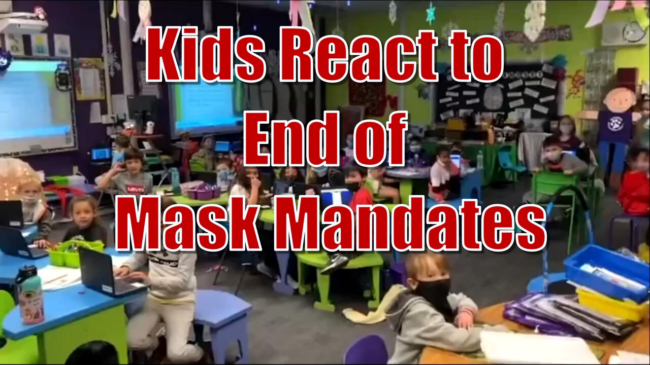 Reaction: Kids Told They Don't Have To Wear Masks Anymore