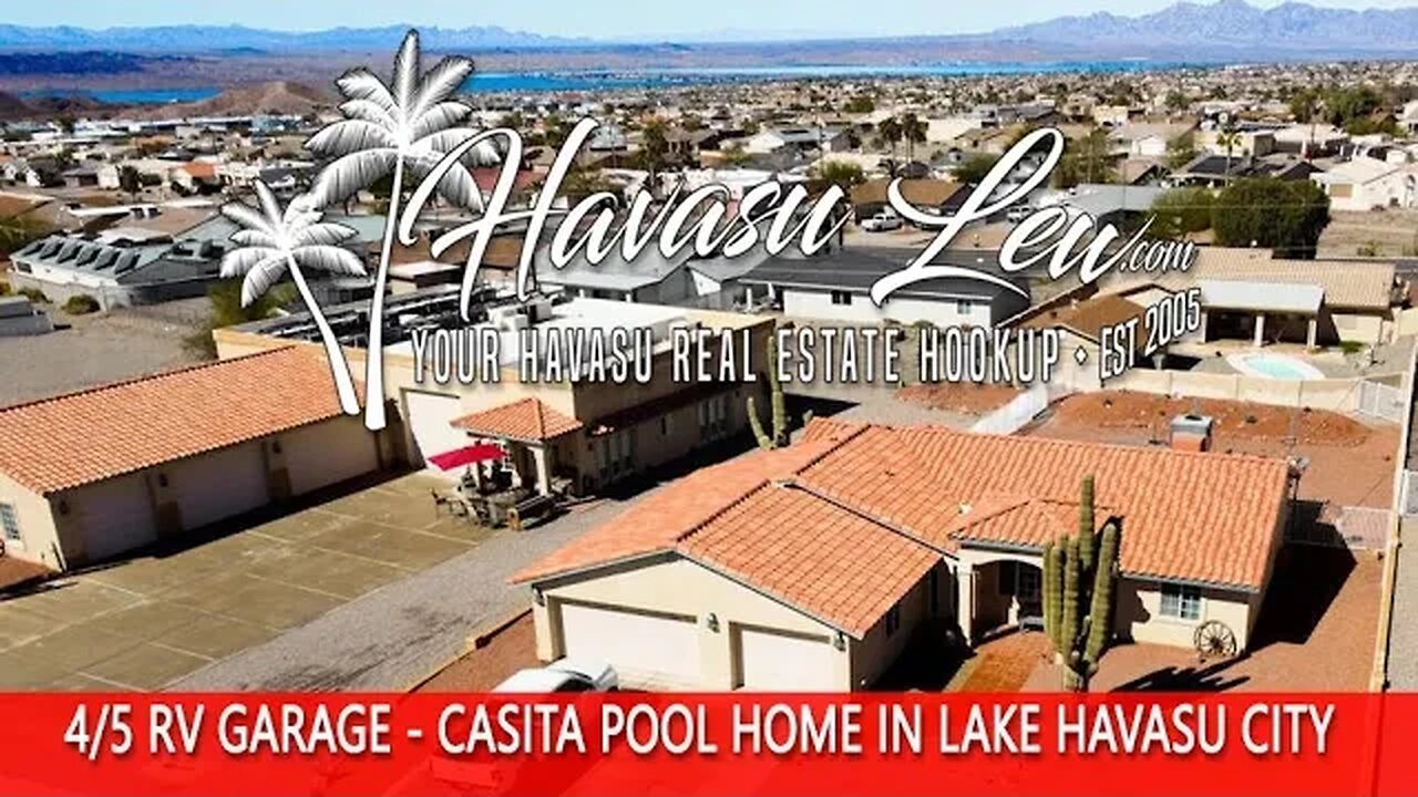 Lake Havasu Casita Home With Mega Garages 3777 Challenger Dr MLS 1026332