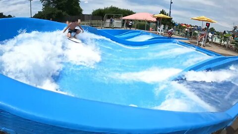 flowrider - Jake - 6 at Soak City, Kings Island