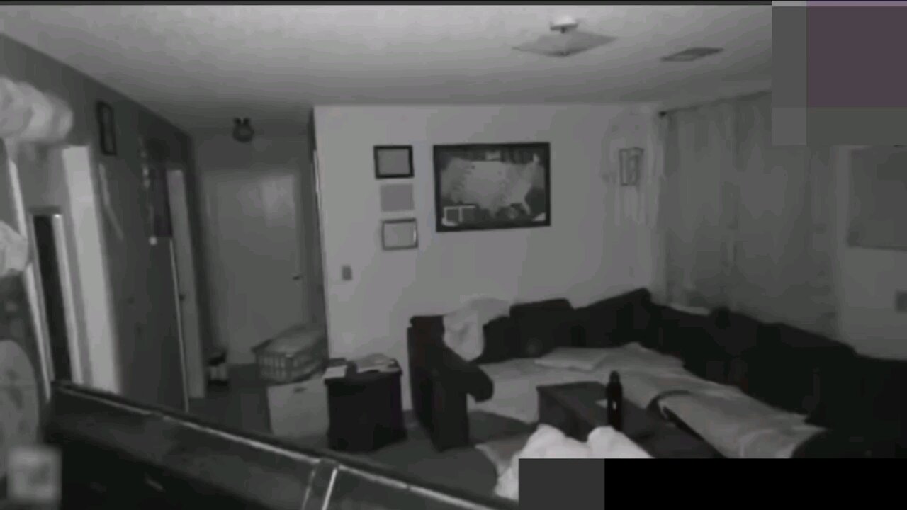 HOME SECURITY CAMERA RECORDED ORBS