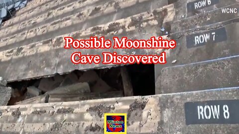 Possible moonshine cave discovered at N.C. NASCAR track