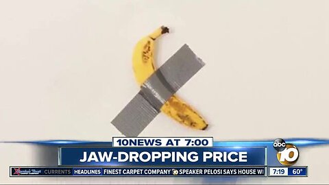 Banana duct taped to wall sold for $120k?