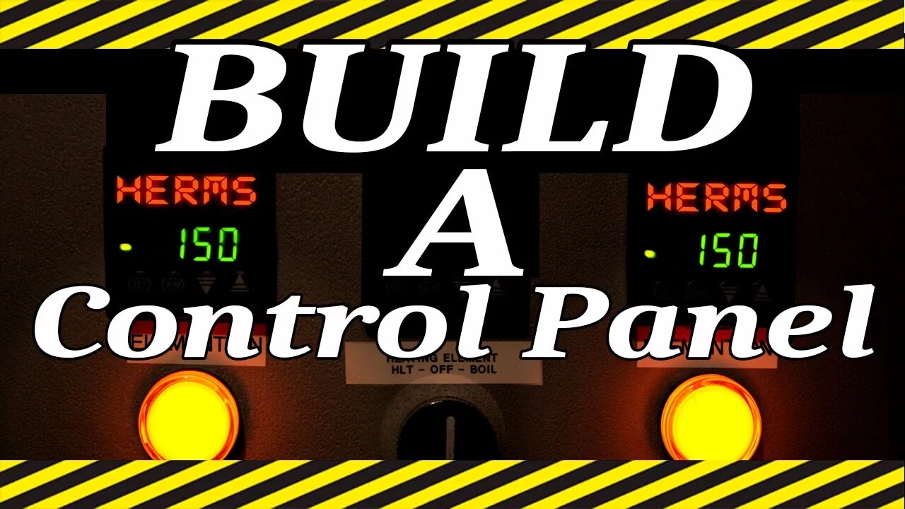 Electric Brewing Series Part 7 - HERMS Control Panel #electricbrewing #electricbrewery