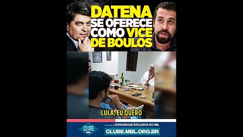 O DATENA quer ser VICE do BOULOS! #shorts