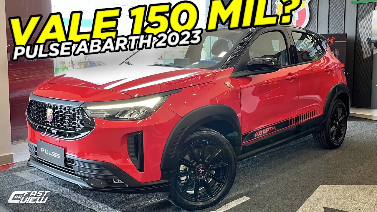 NOVO FIAT PULSE ABARTH 2023 MELHOR CUSTO BENEFÍCIO DA CATEGORIA, MAS É BOA OPÇÃO CUSTANDO R$150 MIL?