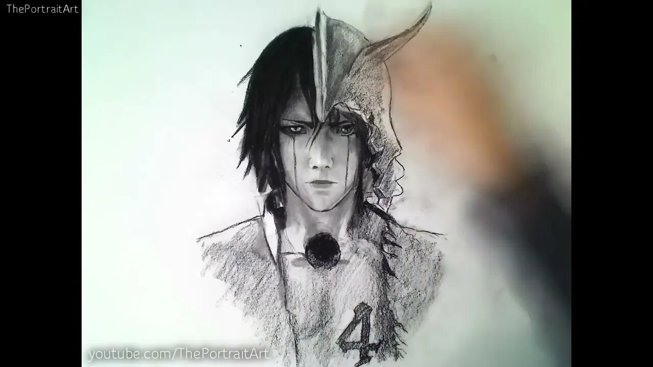 Drawing anime to realism - anime bleach ulquiorra