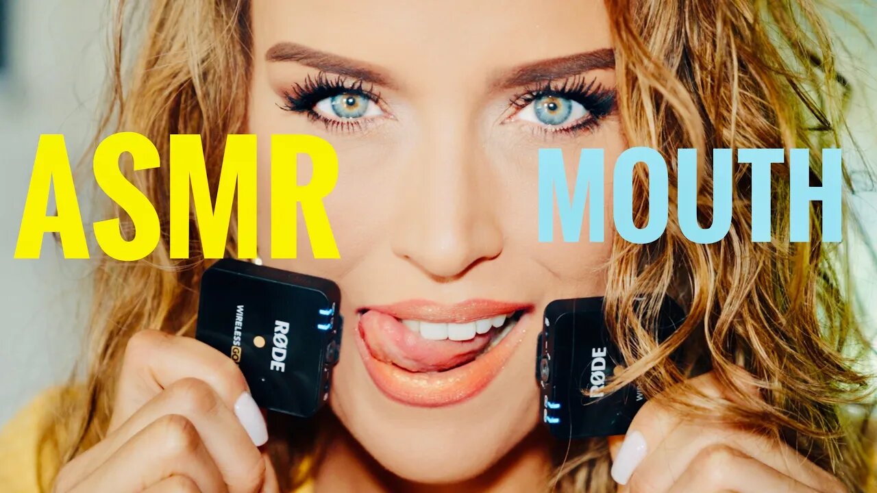 👄 Extreme Close Up Mouth Sounds! New Mics 🎙