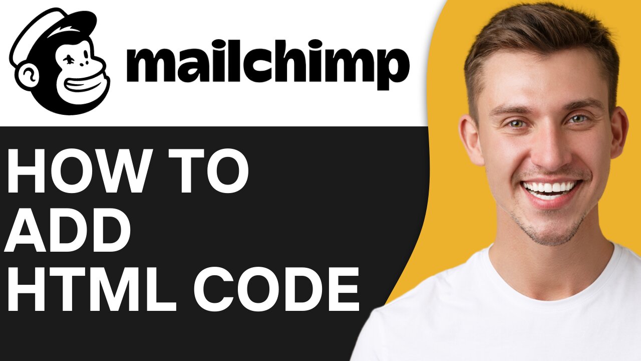 HOW TO ADD HTML CODE TO MAILCHIMP