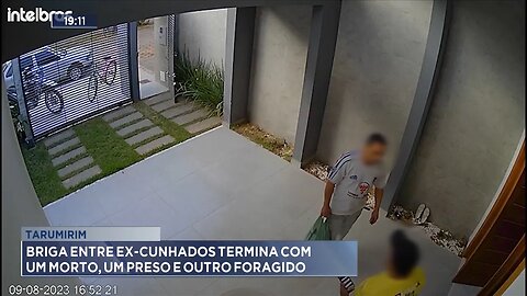 Tarumirim: Briga entre Ex-cunhados termina com um morto e outro foragido.