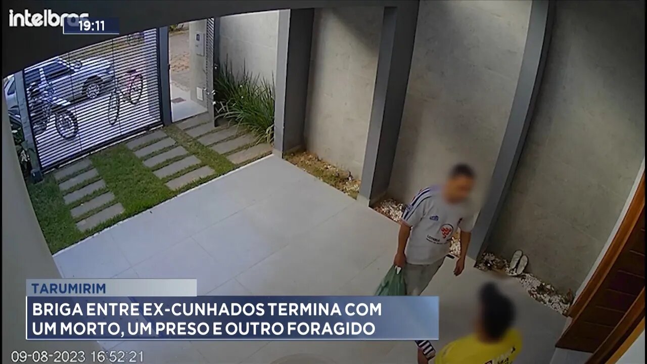 Tarumirim: Briga entre Ex-cunhados termina com um morto e outro foragido.