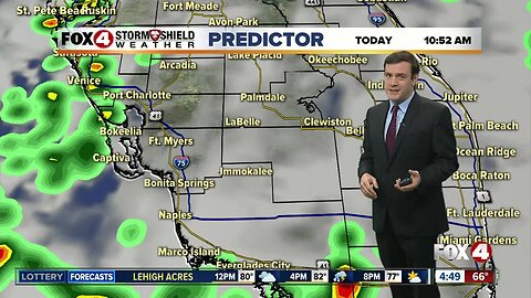 Forecast: Fewer showers and storms, but still morning and afternoon rain for your Tuesday