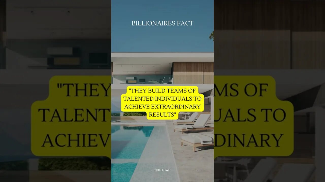 Billionaires Fact #13 Hellowd #shorts #goals #Luxurylifestyle 15