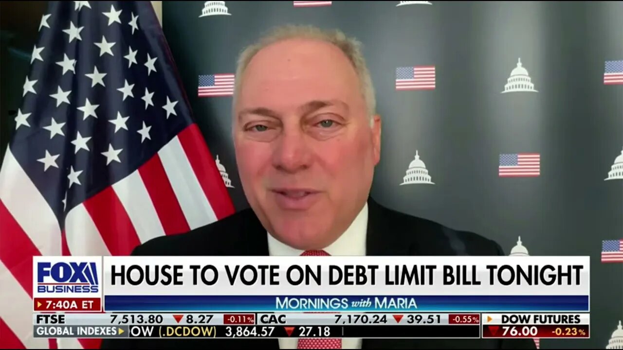 House Majority Leader Scalise on Fox Business' Mornings with Maria | May 31, 2023