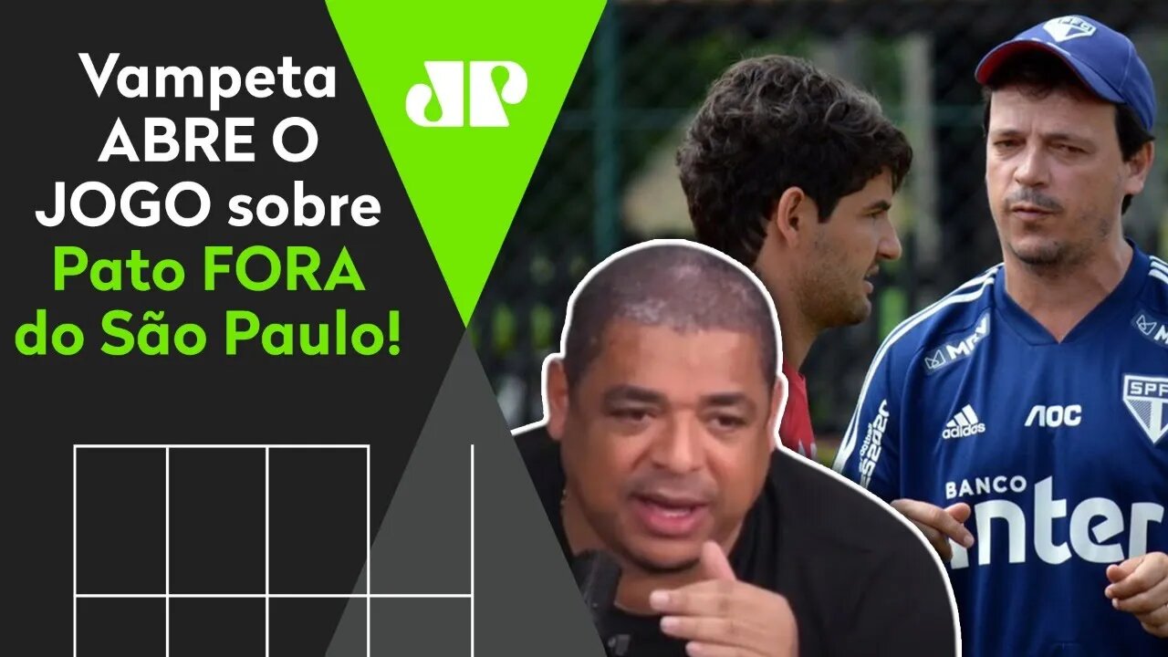 "O que me contaram é que o Diniz..." Vampeta ABRE O JOGO sobre Pato FORA do São Paulo!