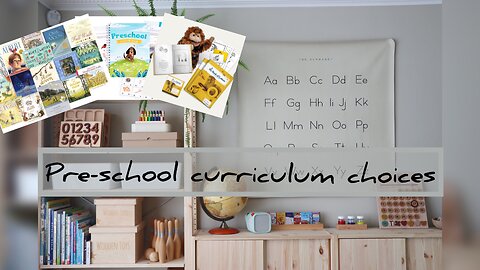 Pre School curriculum choices | Homeschool 2024-2025