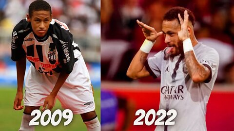 A INCRÍVEL TRANSFORMAÇÃO DE NEYMAR JR. 😱😱😱