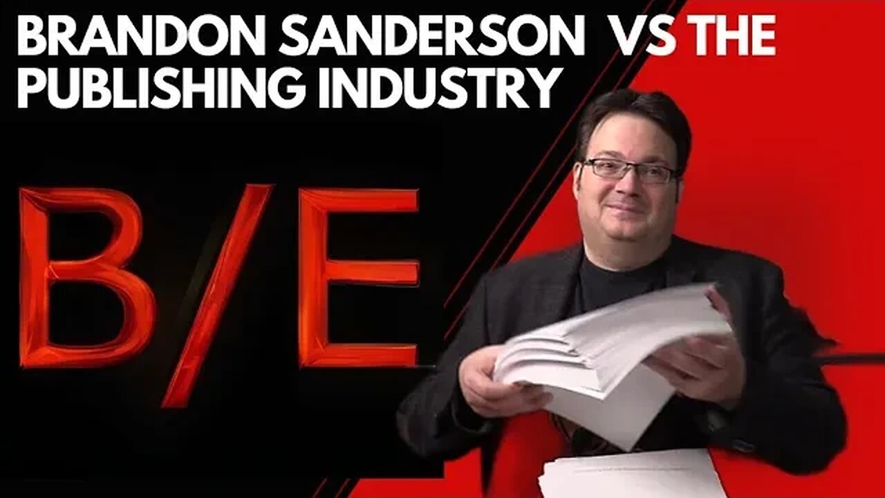 Brandon Sanderson Takes on Traditional Publishing