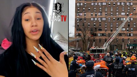 Cardi B Speaks Publicly After Paying For Bronx Apartment Funerals! 🙏🏾