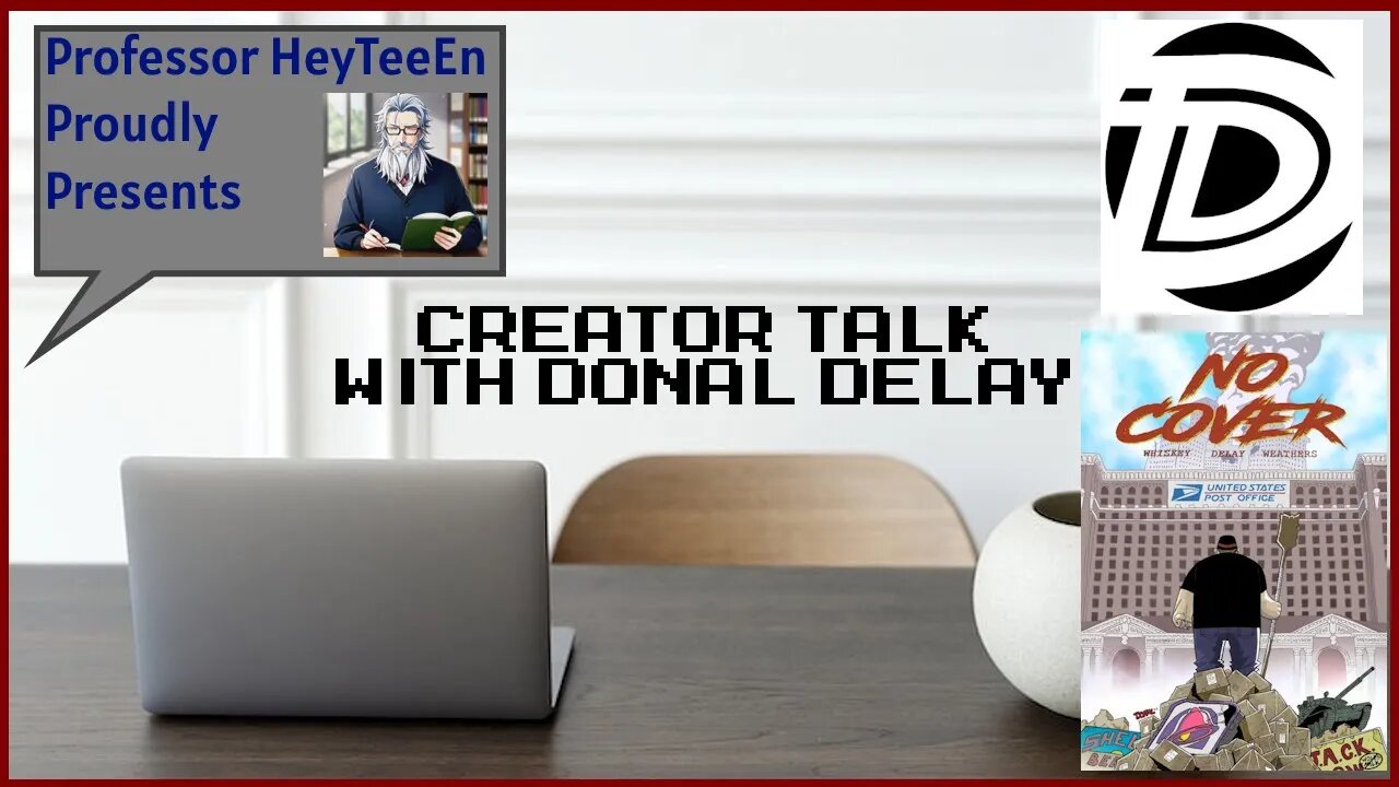 Creator Talk with Donal DeLay, artist for Cash Grab and No Cover.