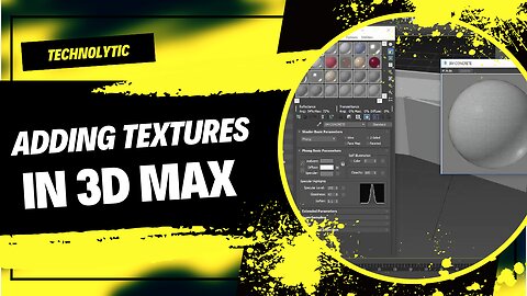 3D Max Tutorial: Mastering Texture Application | Step-by-Step Guide!