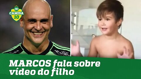 Exclusivo! MARCOS fala sobre vídeo do FILHO que VIRALIZOU!