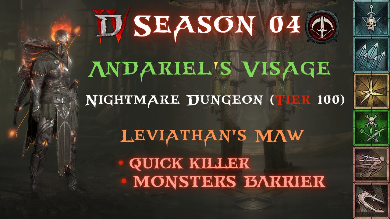 Diablo 4 - S04 - Rapid Fire x Andariel's Visage Levianthan's Maw