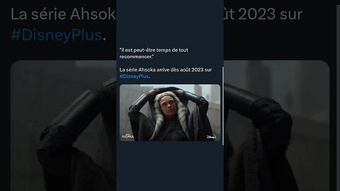 La série Ahsoka arrive dès août 2023 sur #DisneyPlus