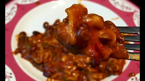 Vegetarian Taco Pasta MRE entree (Meal Ready to Eat) Review