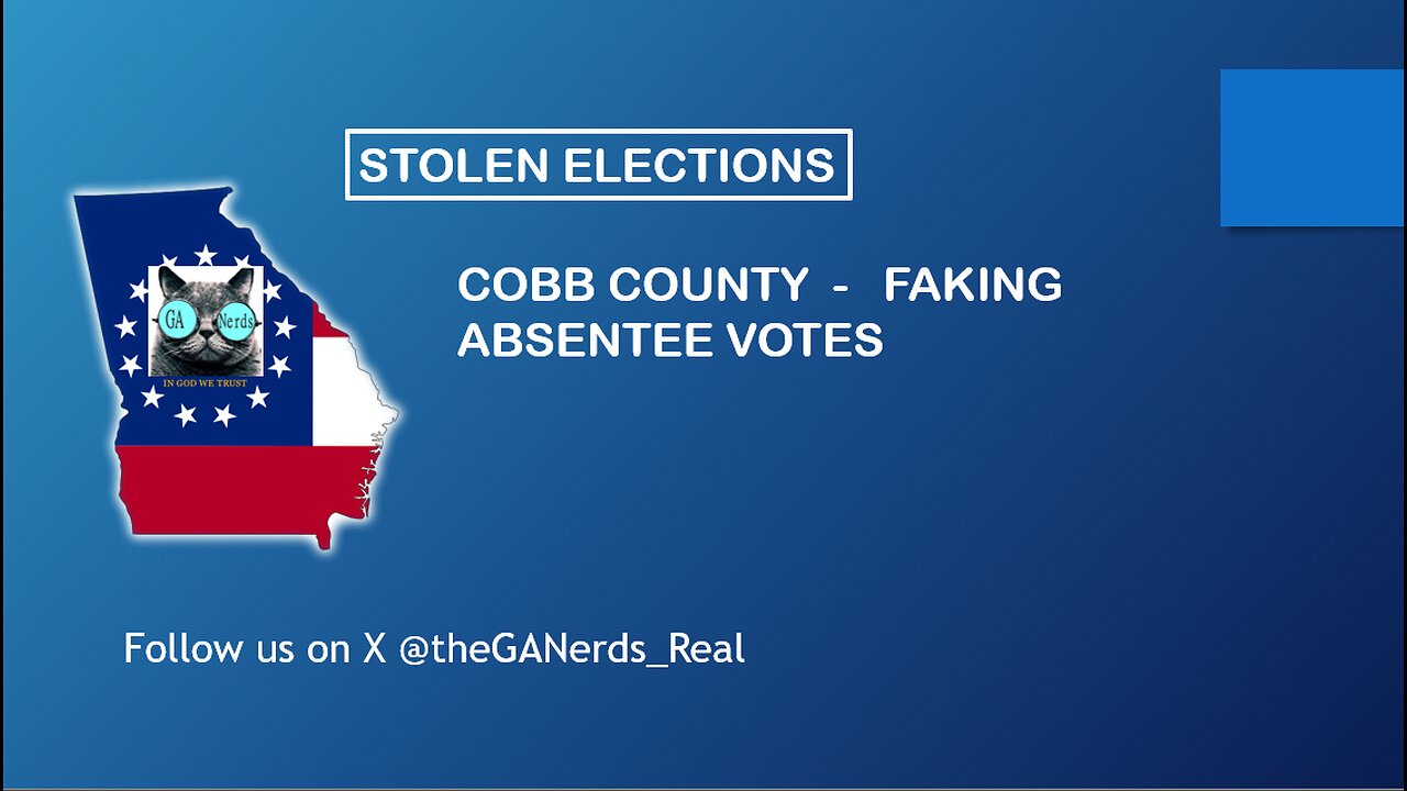 COBB COUNTY Still Voting 11-8-24