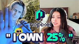 XQC Backdoors Adeptthebest mid divorce becoming a Co Owner of Nopixel