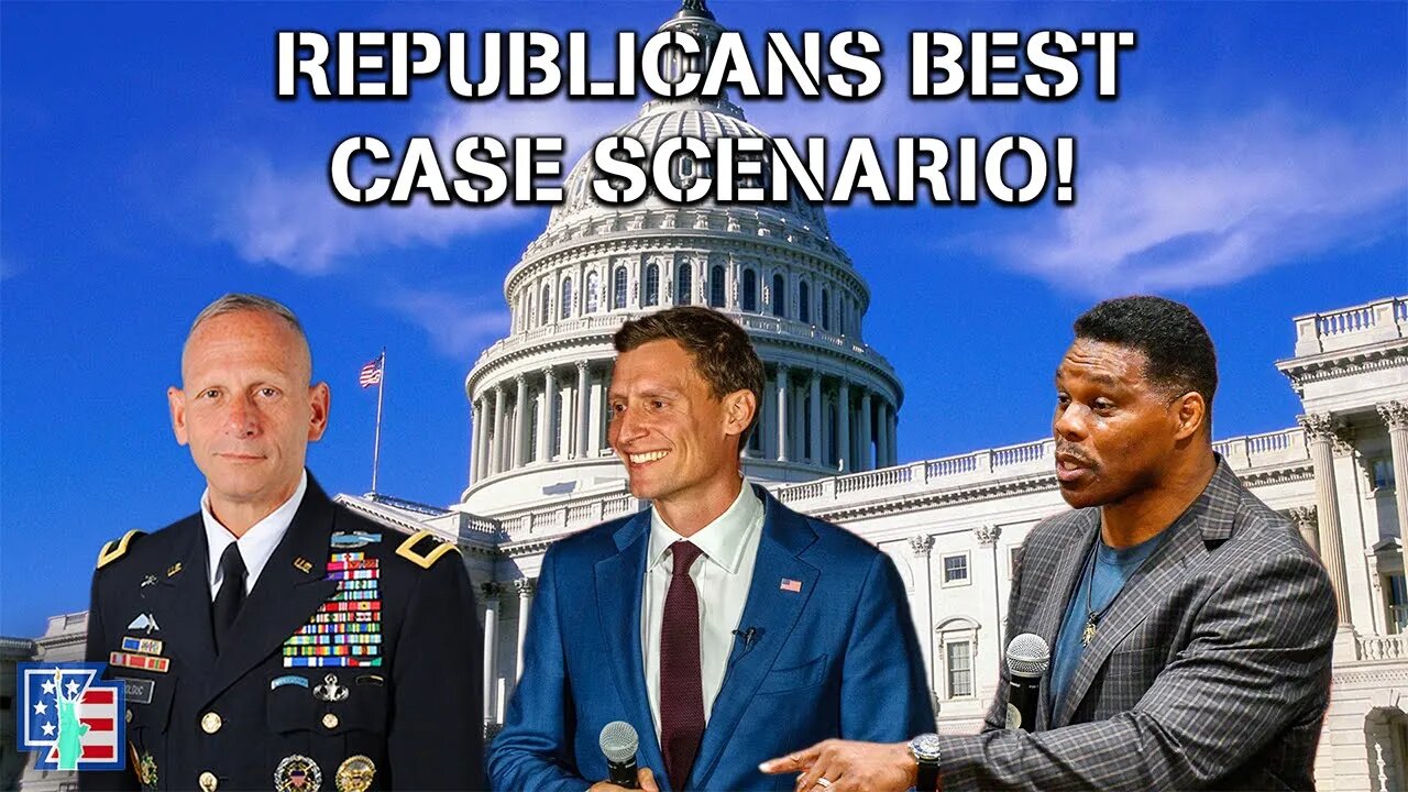 REPUBLICANS BEST CASE SCENARIO IN THE SENATE!