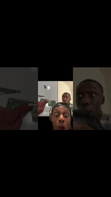 The MAGIC DOLLAR 💵 FT. Khaby lame #shorts #magictricks