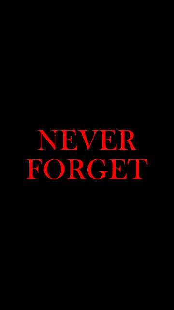 Never Forget
