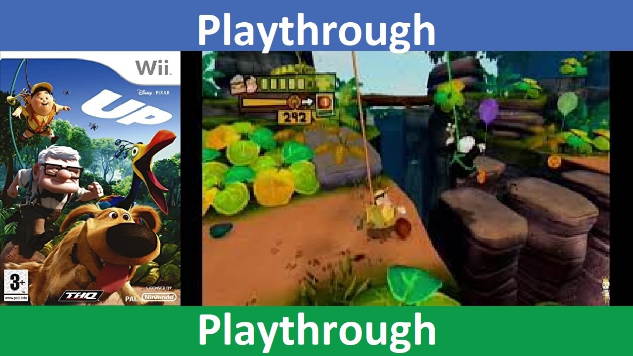 Up Playthrough Nintendo Wii